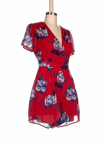 Vintage Love Kısa Tulum %70 İndirimli. - Görsel 2