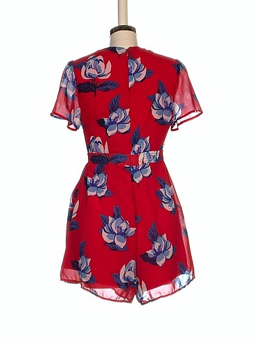 Vintage Love Kısa Tulum %70 İndirimli. - Görsel 3