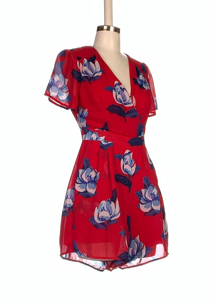 Vintage Love Kısa Tulum %70 İndirimli. - Görsel 2