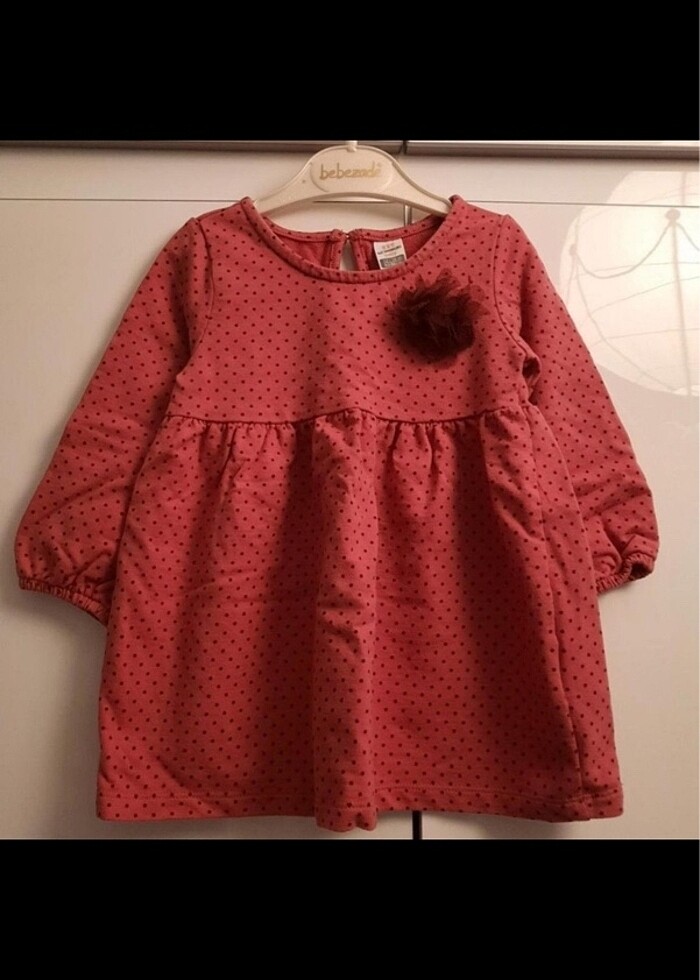 Kız bebek panço ve Elbise - Görsel 3