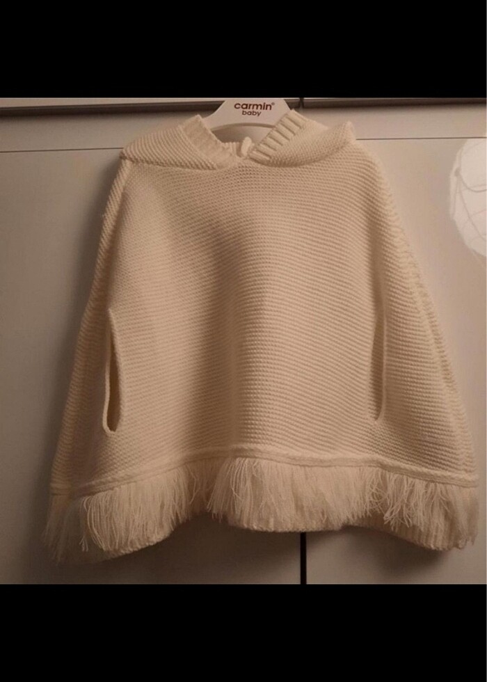 Kız bebek panço ve Elbise - Görsel 2