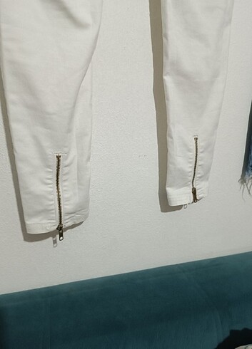 Bershka Bershka beyaz pantolon 
