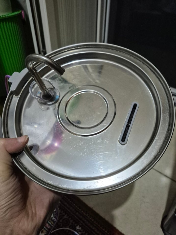 Paslanmaz Çelik 3.2 lt kedi su pınarı - Görsel 2