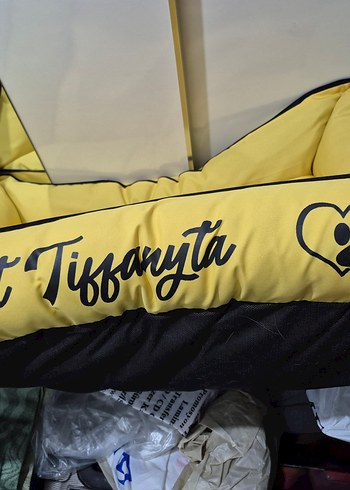 Parlak Sarı Düz Yastık - Görsel 2