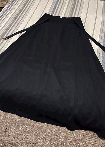 m Beden Mevlana Uzun Kadın Etek, Kemerli, Rahat Kesim