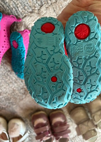 Kız Çocukları için Renkli deniz ayakkabısı - Görsel 2