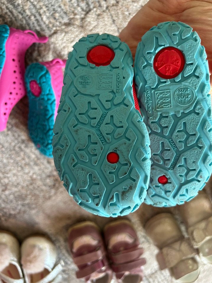 Kız Çocukları için Renkli deniz ayakkabısı - Görsel 2