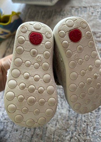 Kız Bebek Pembe İlk Adım Ayakkabısı Velcro - Görsel 4