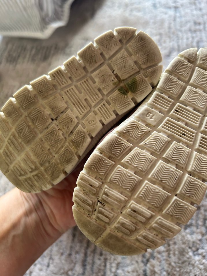 Kız Bebek Pembe İlk Adım Ayakkabısı Velcro - Görsel 5