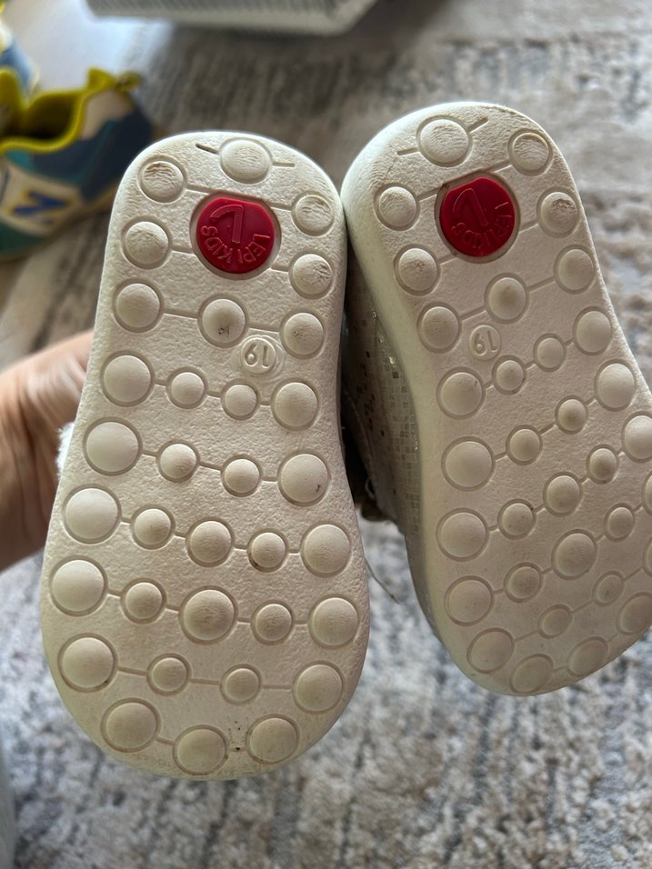 Kız Bebek Pembe İlk Adım Ayakkabısı Velcro - Görsel 4