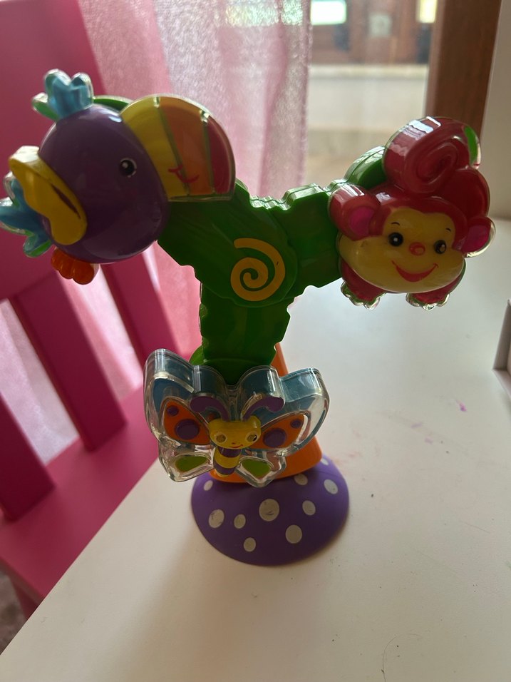 Renkli Diş Kaşıyıcı ve Çıngırak Oyuncak - Görsel 2