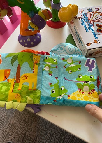 Renkli Eğitici Bebek Kitabı 12345 - Görsel 4