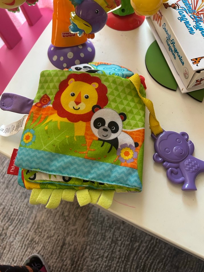 Renkli Eğitici Bebek Kitabı 12345 - Görsel 2