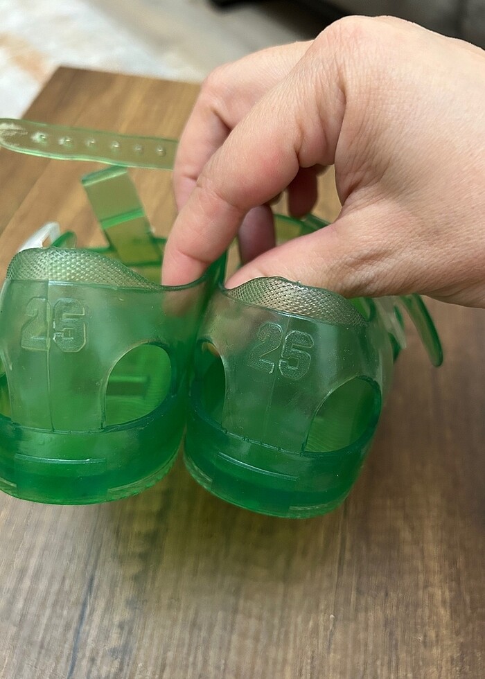 Yeşil sandalet - Görsel 4