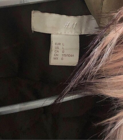 l Beden H & M parka