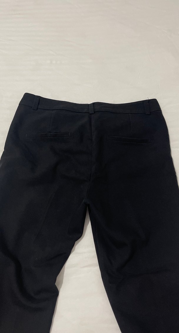 Siyah Kadın Kumaş Pantolon - Görsel 3