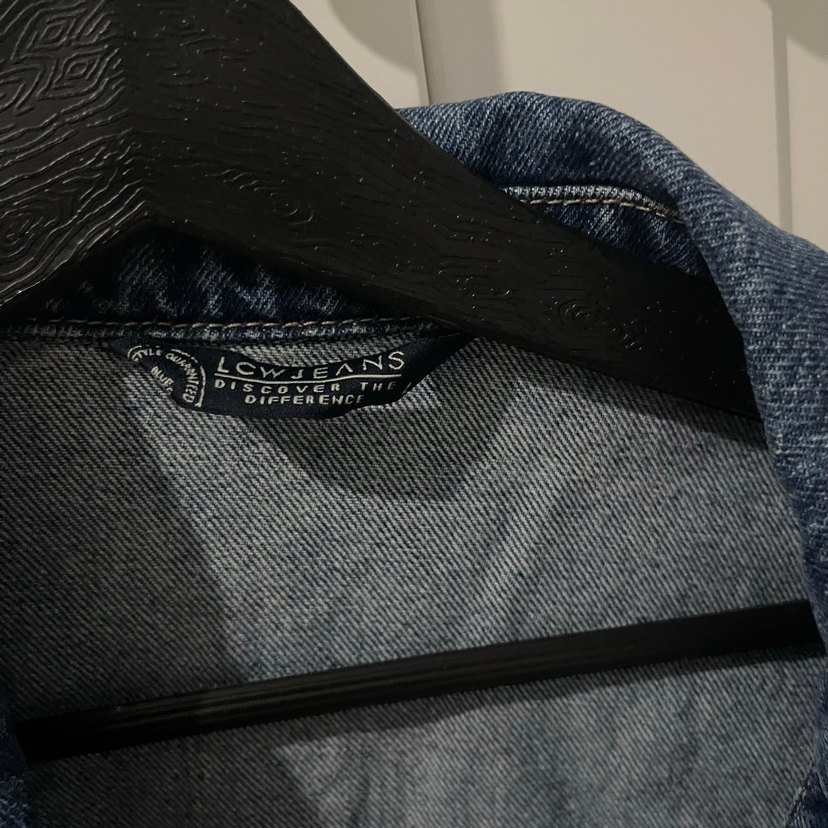 Kadın Mavi Denim Düğmeli Ceket - Görsel 3