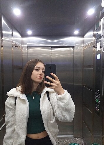 Peluş mont