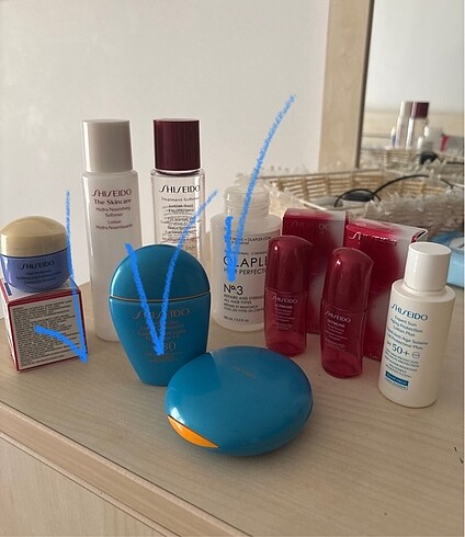shiseido boş krem kutusu