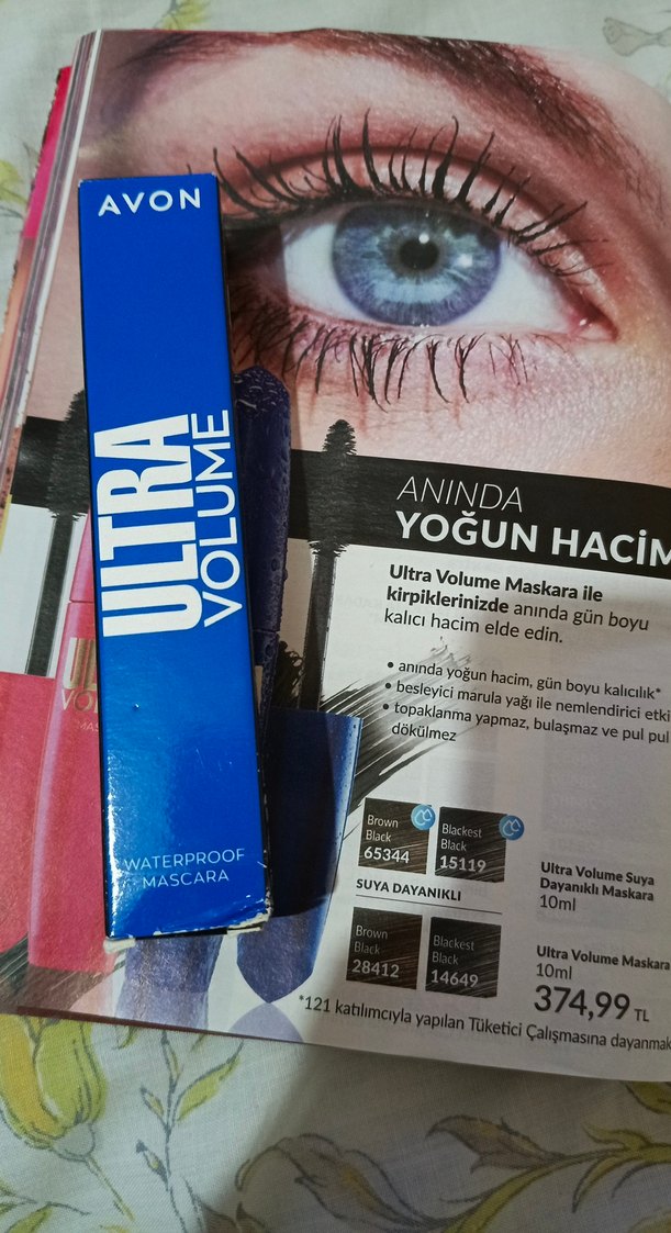 Avon Ultra Volume Suya Dayanıklı Maskara 10 ml - Görsel 2