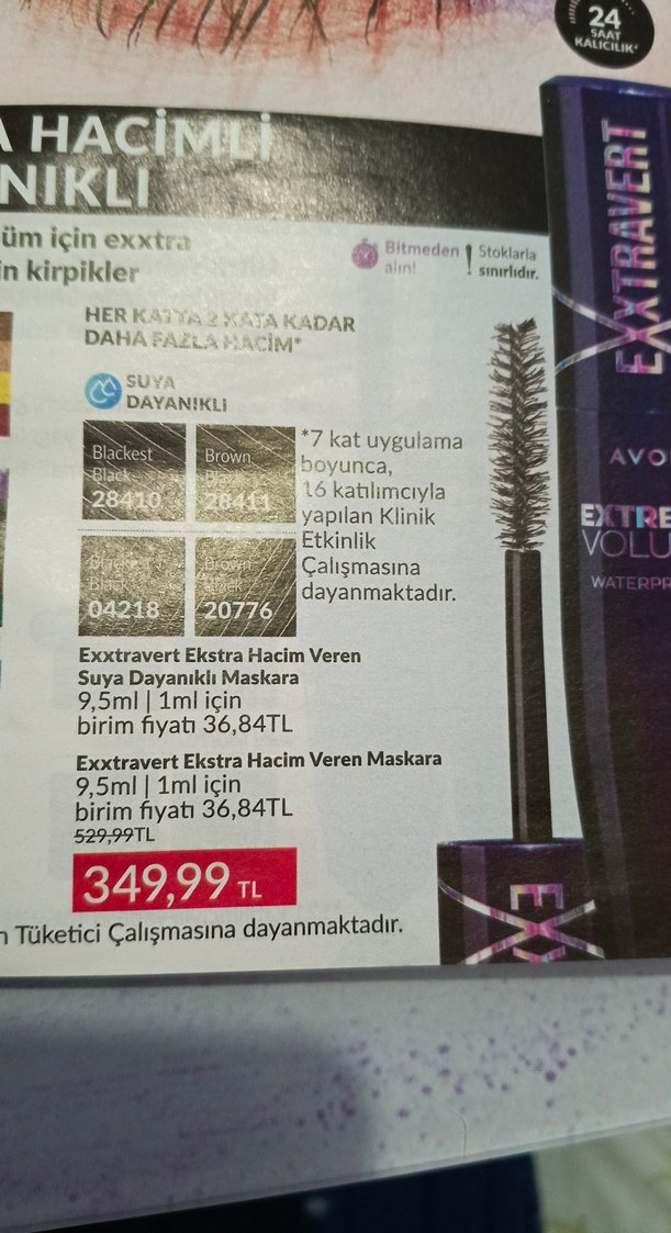 Avon Extravert Maskara - Görsel 3
