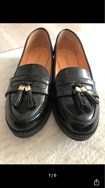 Bayan loafer ayakkabı