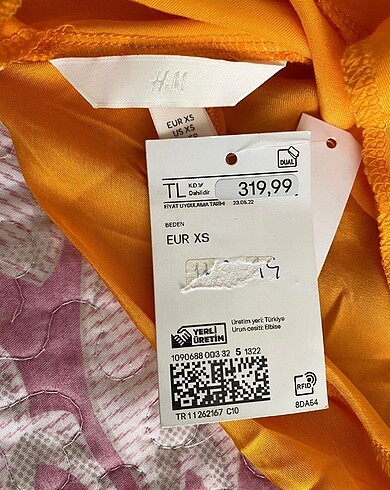 s Beden H&M elbise