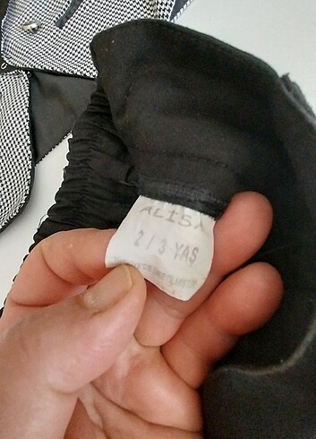 24-36 Ay Beden siyah Renk Özel dikim