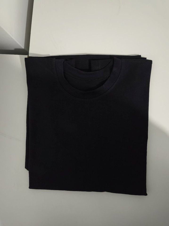 Erkek Siyah Basic Uzun Kollu Pijama Takımı - Görsel 2