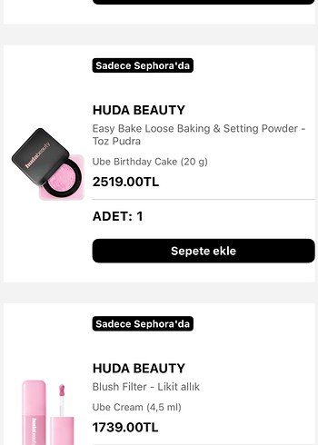 Hudabeauty Easy Bakes Pudra Ube Birthday Cake - Görsel 8