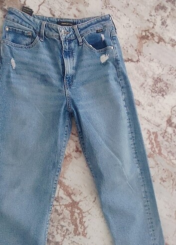 28 Beden Mavi jeans kot