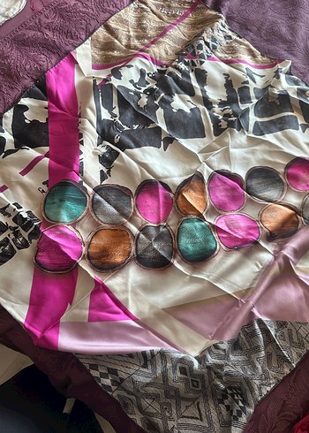 İpek Dokulu Kadın Şal ve eşarp - Görsel 14