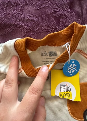 Düğmeli Erkek Çocuk Gri Sweatshirt - Görsel 2