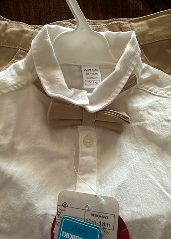 Erkek Çocuk Kahverengi Örgü Hırka 3 lü takım - Görsel 3