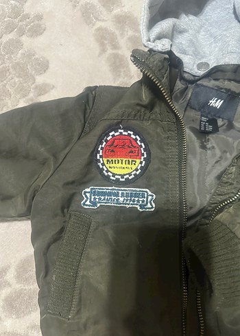 Çocuk Kamuflaj Fermuarlı Kapüşonlu Ceket - Görsel 3