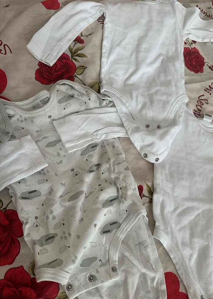 6-9 ay bebek uzun kol zıbın - Görsel 2