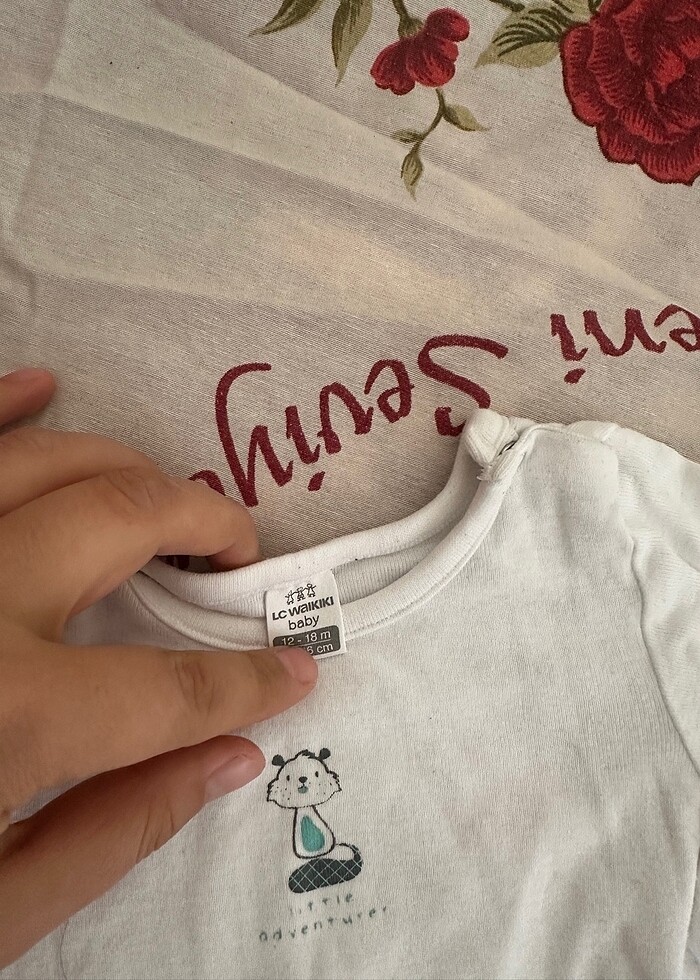 6-9 ay bebek uzun kol zıbın - Görsel 4