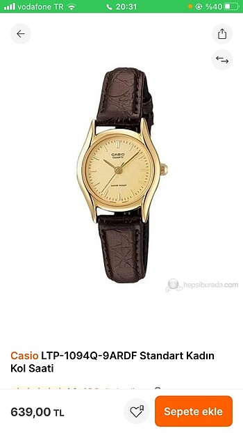 Casio Saat
