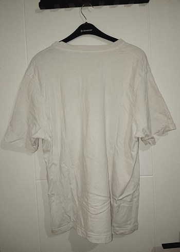 Orijinal Tommy Hilfiger Erkek Beyaz Tişört - Görsel 3