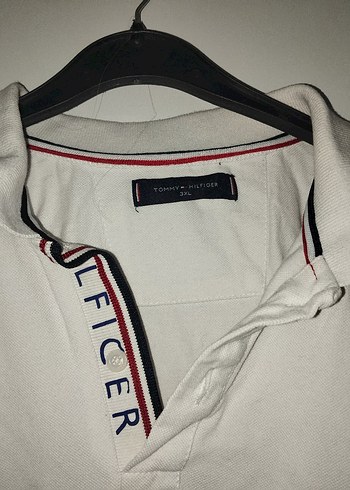 Erkek Beyaz Pamuklu Kısa Kollu Polo Tişört - Görsel 2