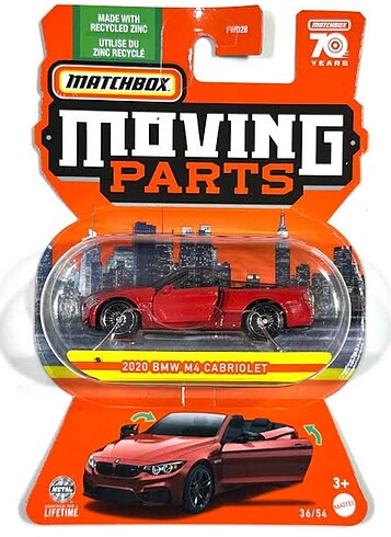 Matchbox moving parts bmw m4