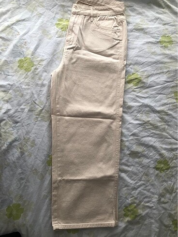 LC Waikiki Lcw ekru bol paça kot pantolon
