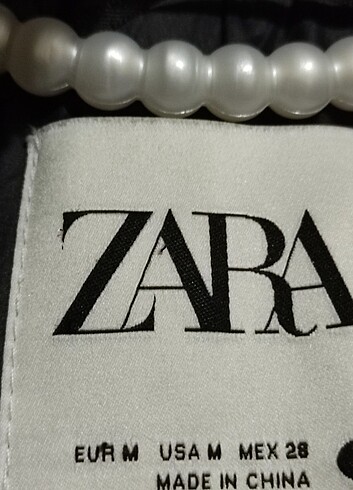 m Beden Zara peluş kaban