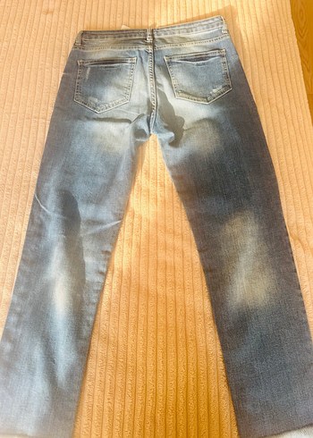 Zara taşlanmış Kadın Jean - Görsel 6