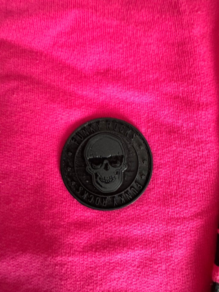 Neon Pembe Sweatshirt Uzun Kollu - Görsel 4