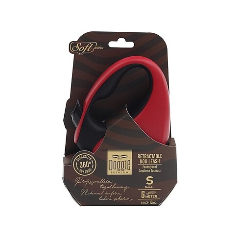 Doggie Soft Serisi Otomatik Uzatma Tasması S-15kg-5mt