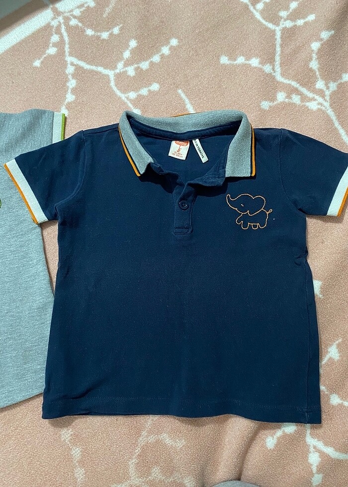 Koton Kids Polo yaka 2 adet tişört 36-48 ay - Görsel 2