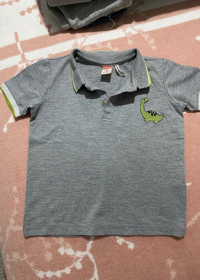 Koton Kids Polo yaka 2 adet tişört 36-48 ay - Görsel 3