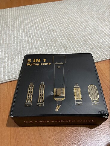5 başlıklı sıcak hava saç şekillendirici - Görsel 4