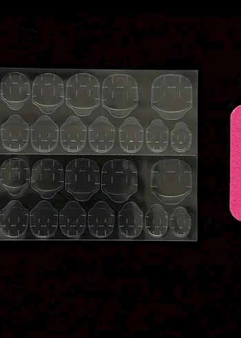 Parlak Kahverengi Leopar Desenli Takma Tırnak - Görsel 5